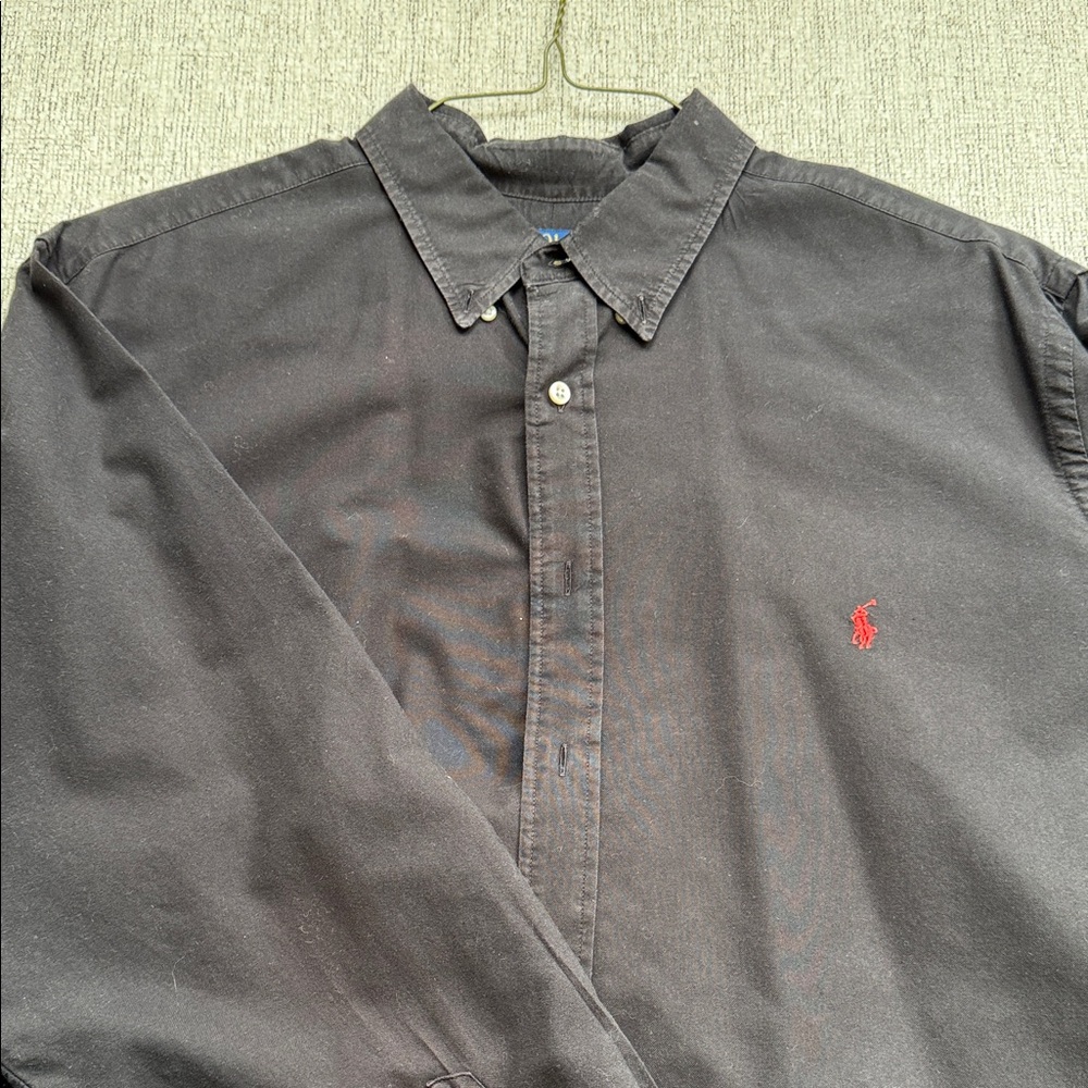 Polo by Ralph Lauren Black Button Down Shirt
